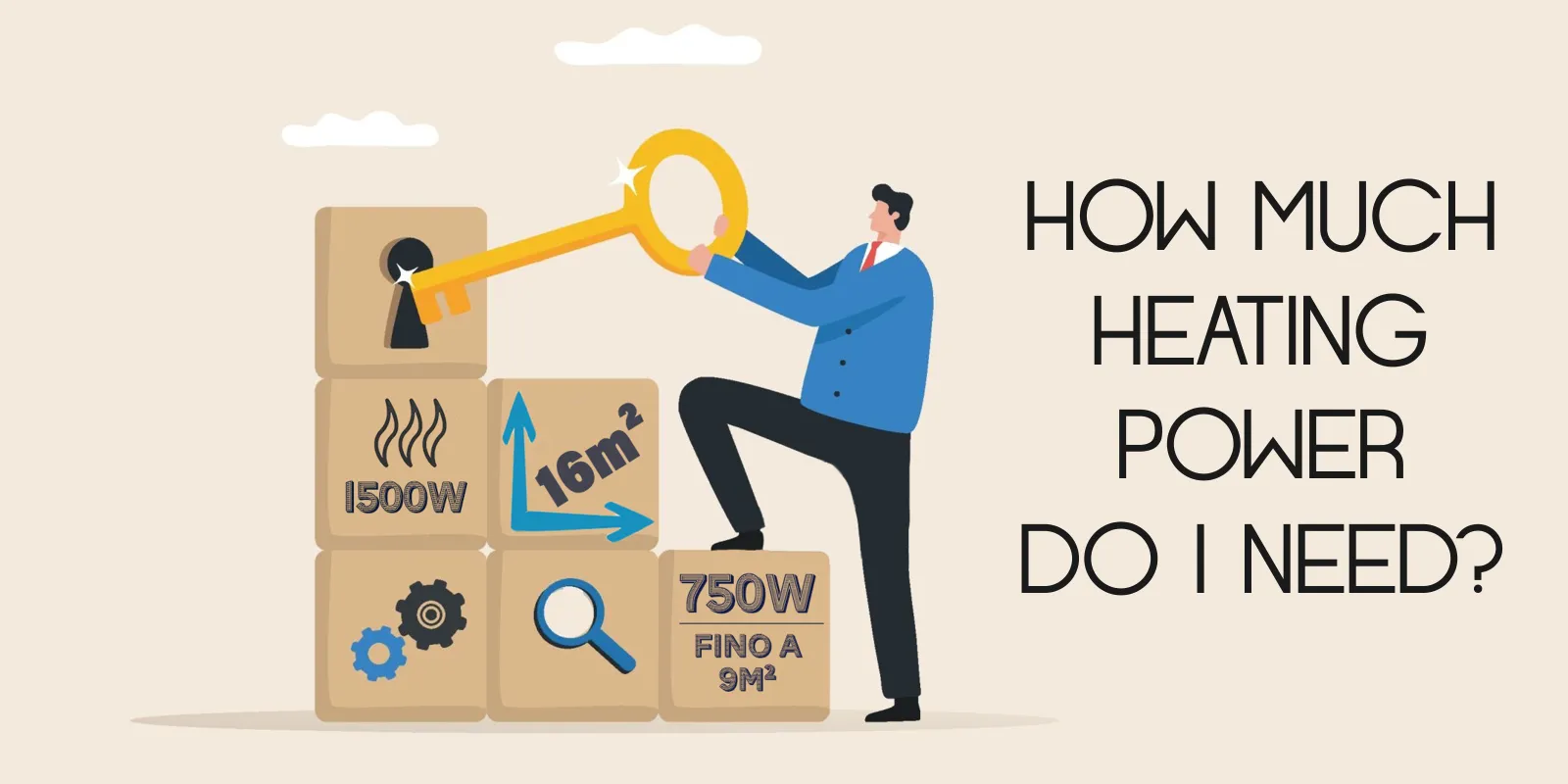 Radialight electric heating sizing calculation