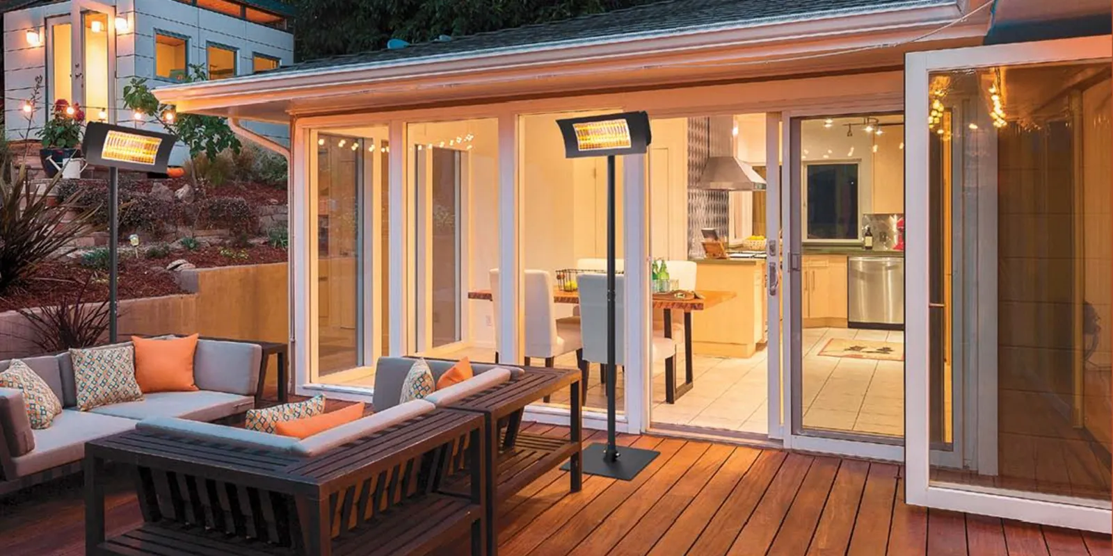 Lampade riscaldanti infrarossi per ristoranti e bar Oasi - Radialight Lampade riscaldanti infrarossi per ristoranti e bar Oasi - Radialight