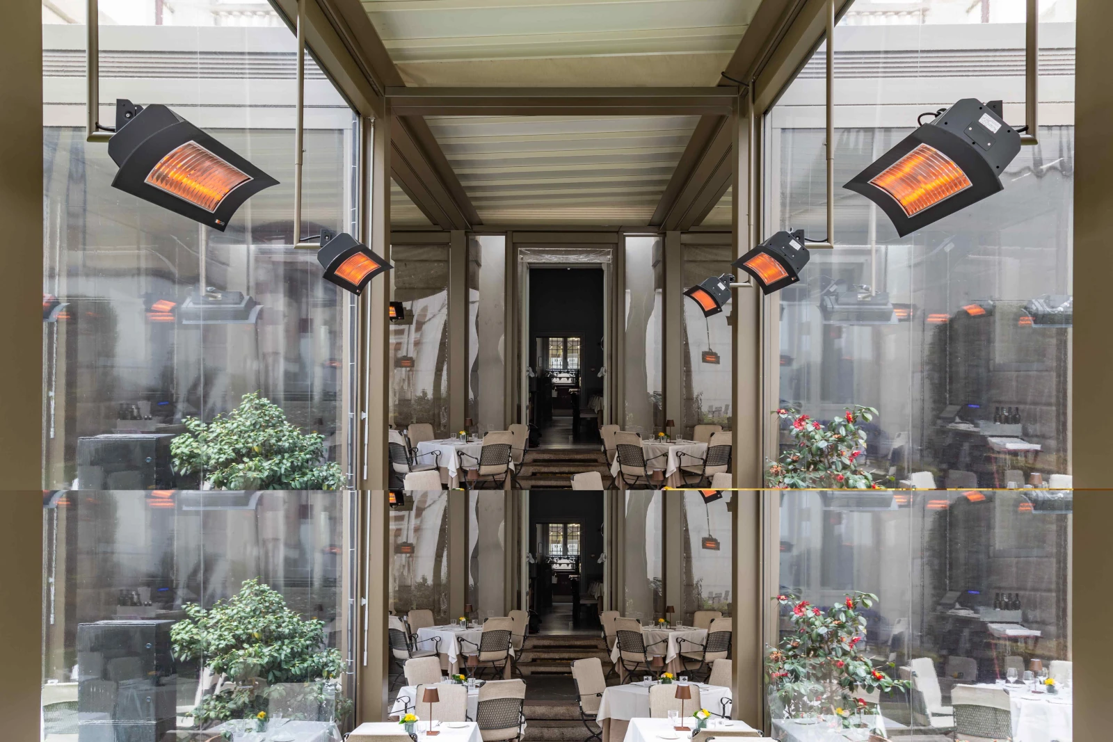 Chauffage infrarouge à faible luminosité avec OASI