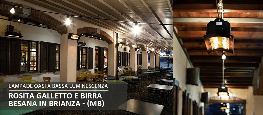 Oasi bera sospesa da Rosita a Besana in Brianza