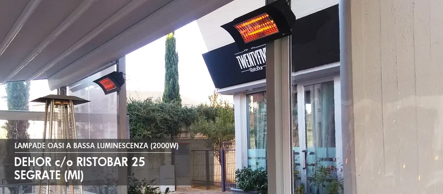 Oasi nero al Ristobar 25 di Segrate