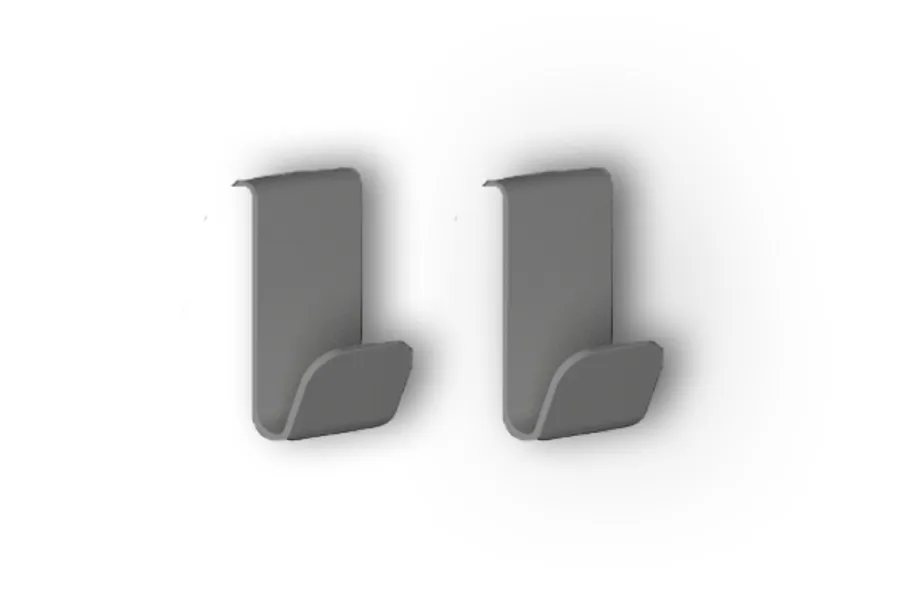 Ganci appendi accappatoio per Onsen antracite