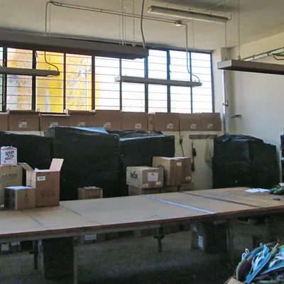 Thermo pannelli radianti per scaldare isole di lavoro