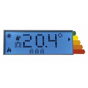 Display comandi radiatore Klima